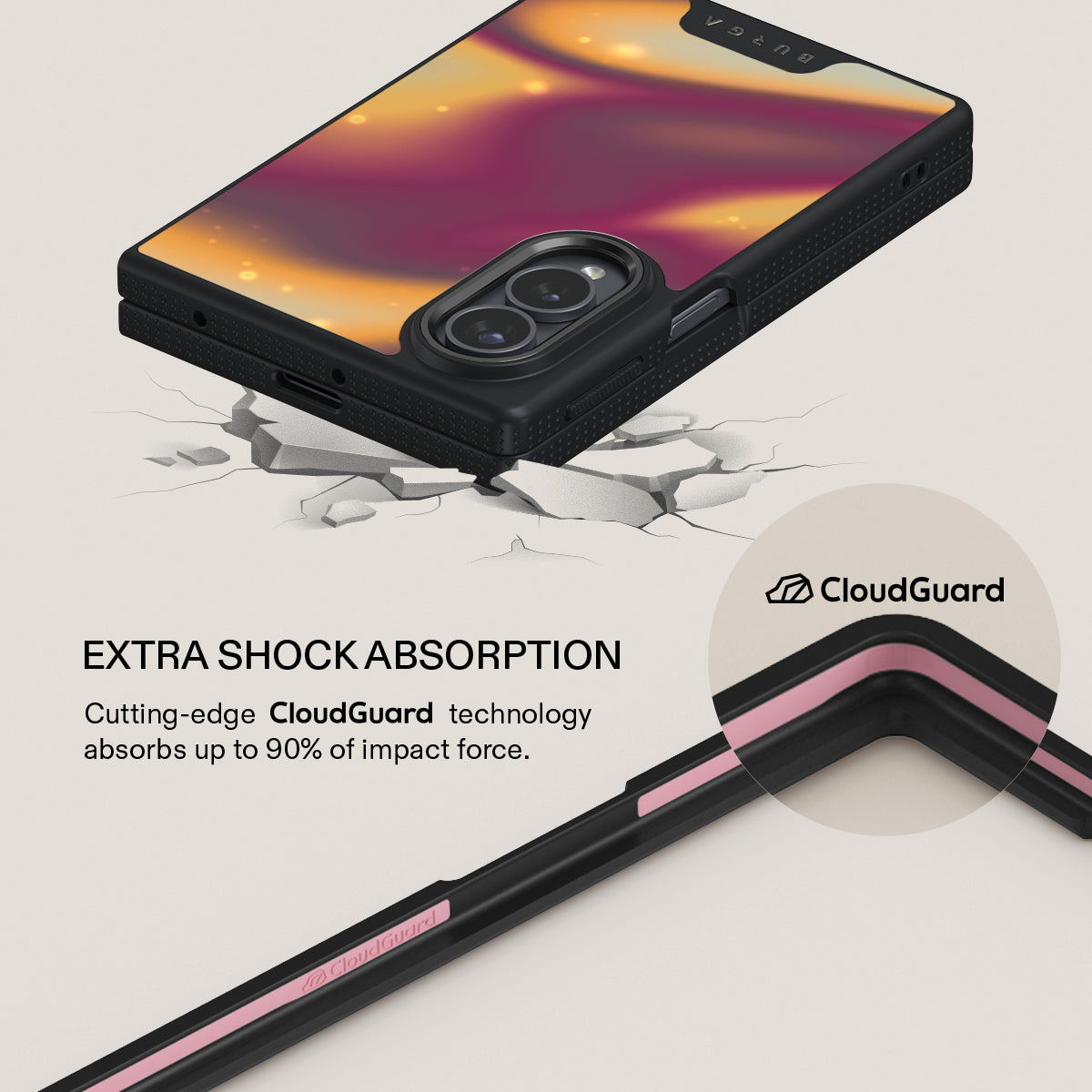 Twin Flame - Samsung Galaxy Z Fold 8 Case