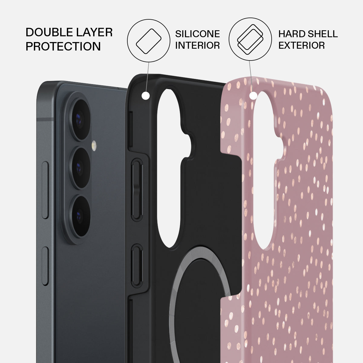 Hot Cocoa - Spotted Samsung Galaxy S26 FE Case