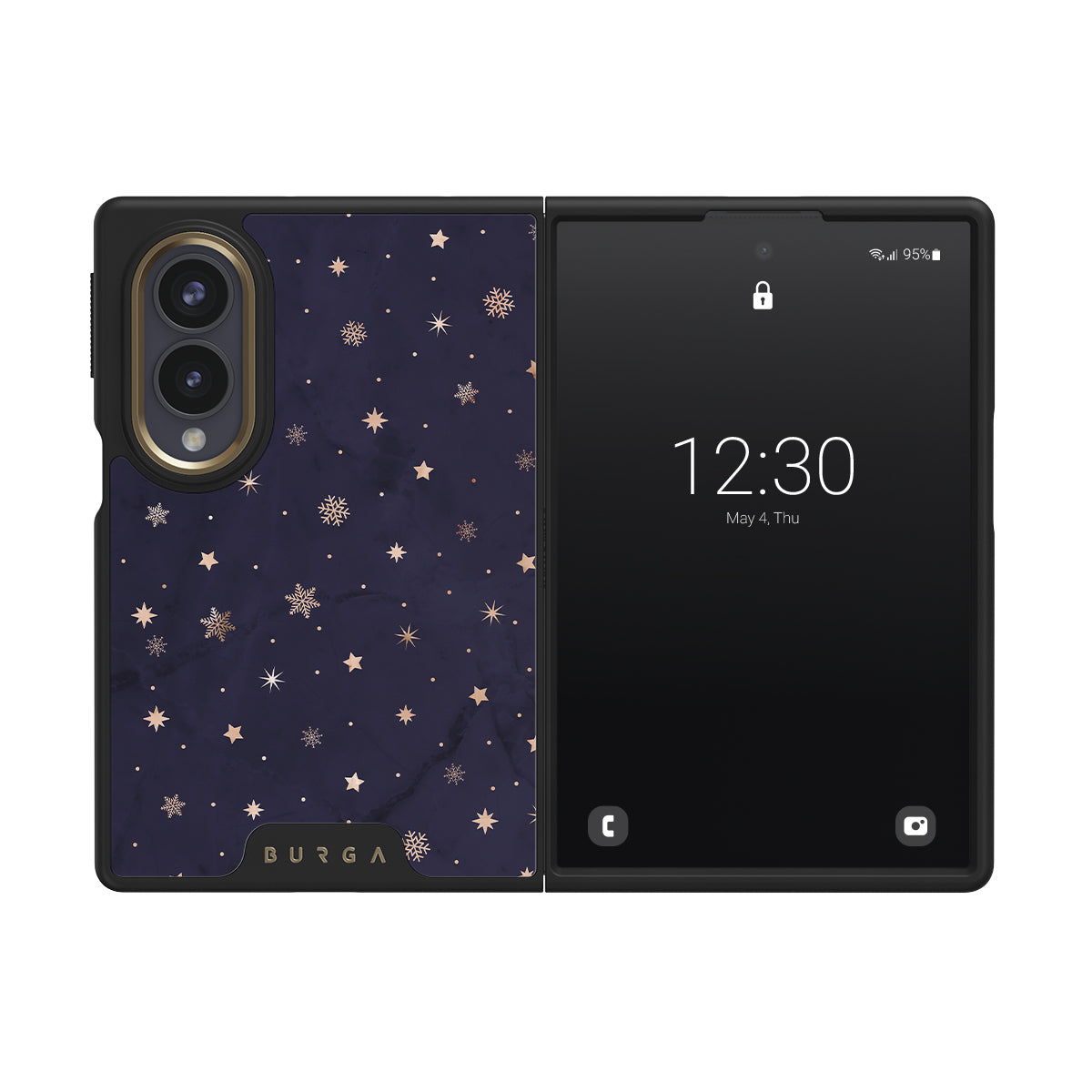 Midnight Kiss - Star Samsung Galaxy Z Fold 8 Case