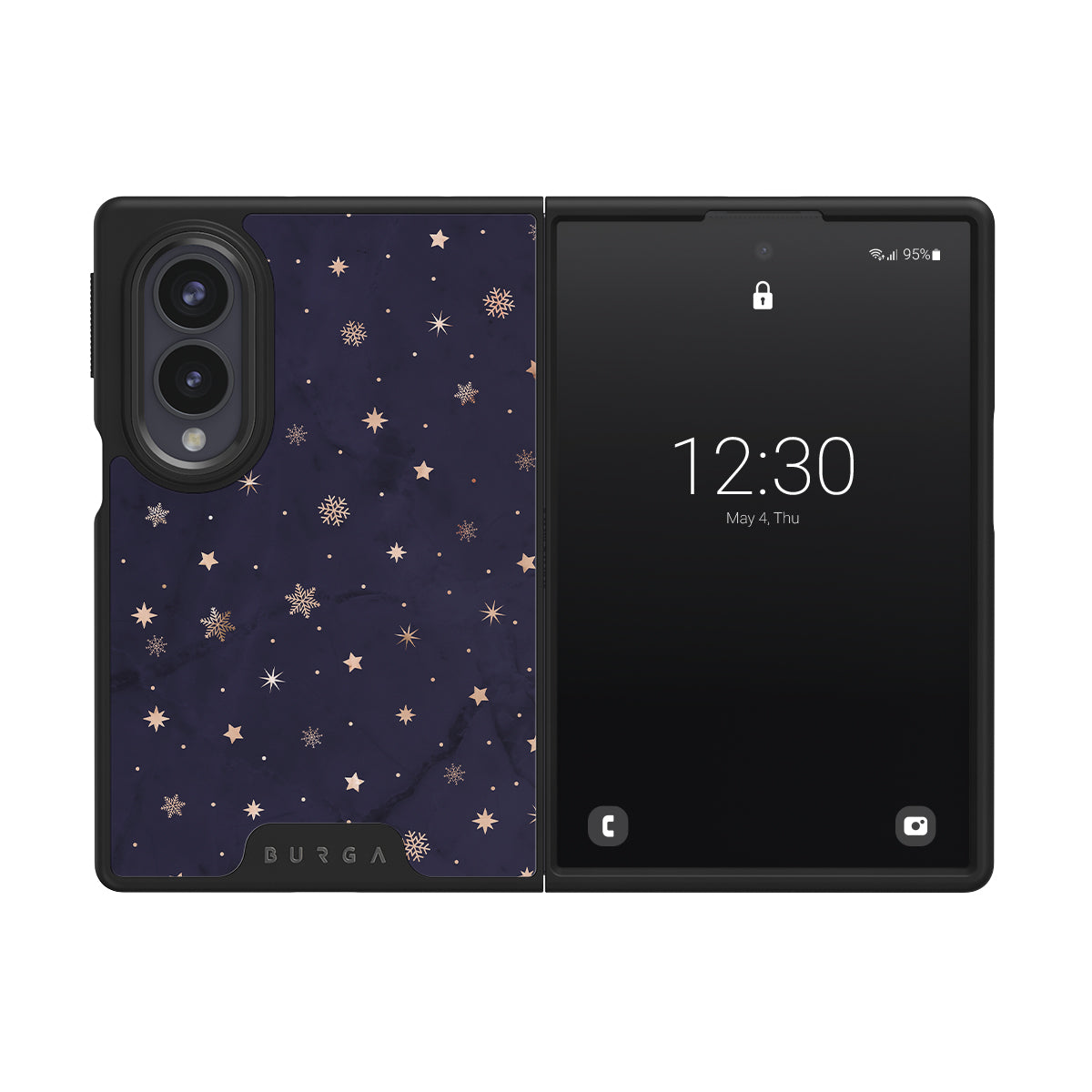 Midnight Kiss - Star Samsung Galaxy Z Fold 8 Case