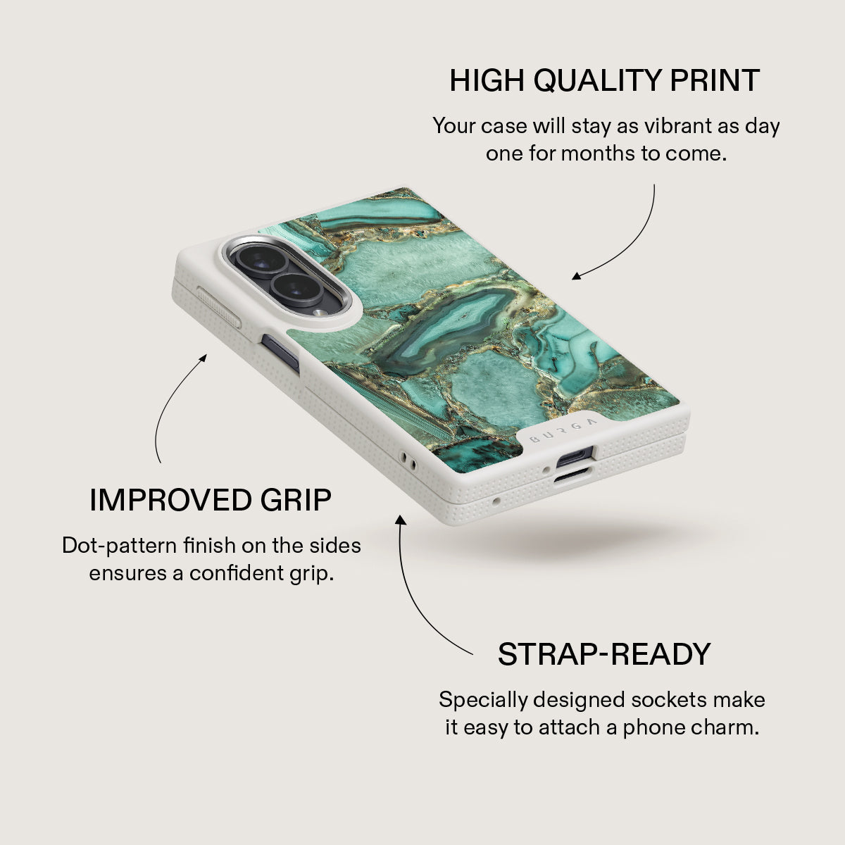 Ubud Jungle - Turquoise Samsung Galaxy Z Fold 8 Case