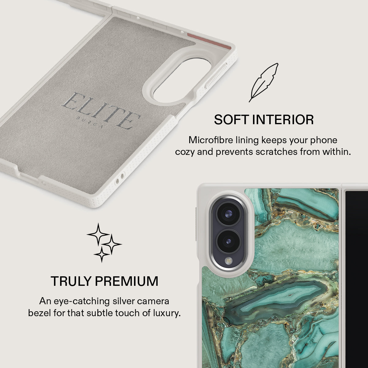 Ubud Jungle - Turquoise Samsung Galaxy Z Fold 8 Case