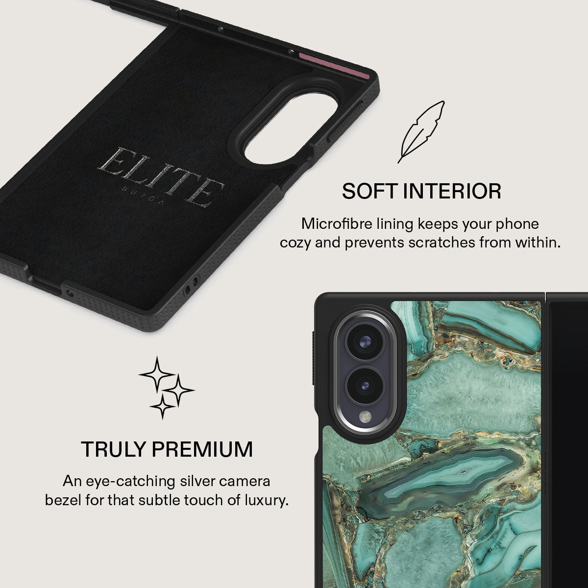 Ubud Jungle - Turquoise Samsung Galaxy Z Fold 8 Case