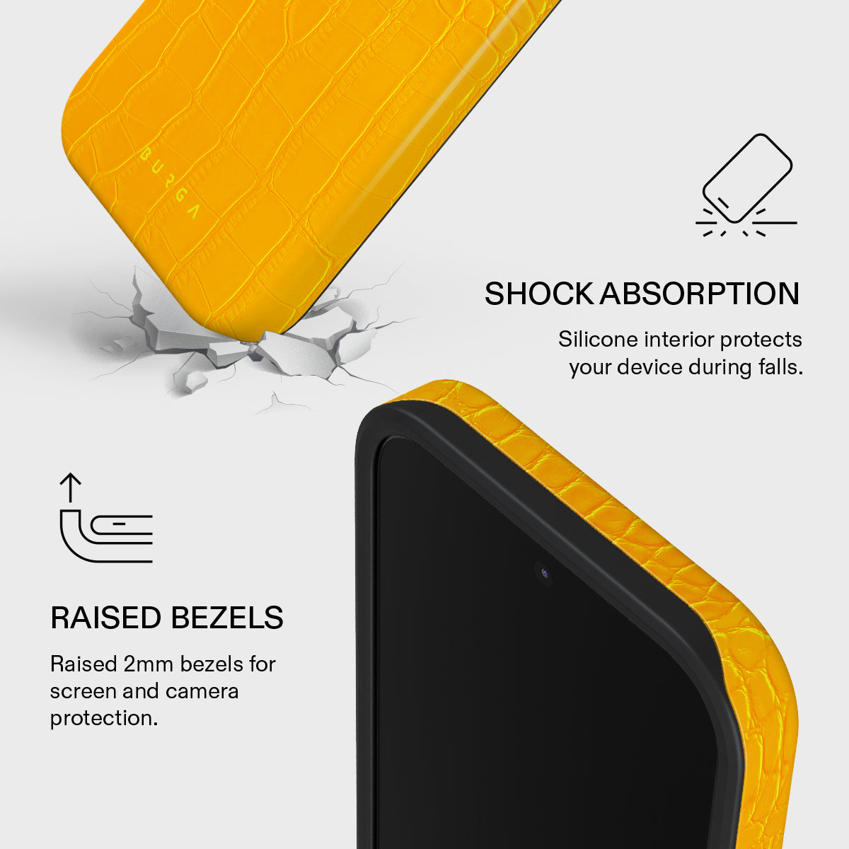 Canary Yellow - Snake Skin Xiaomi 17 Case