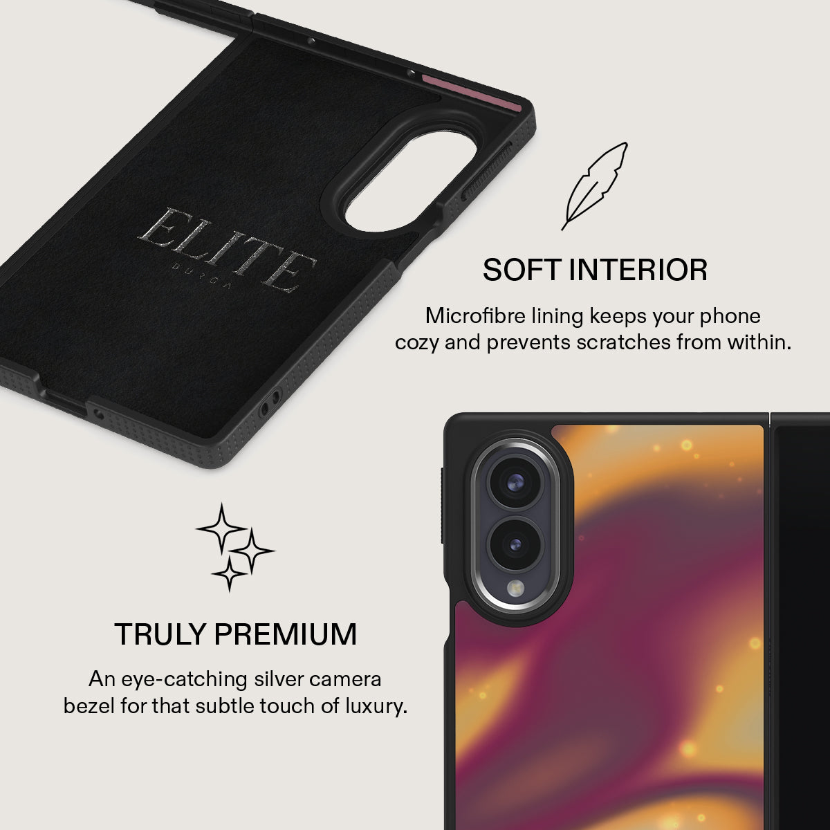 Twin Flame - Samsung Galaxy Z Fold 8 Case