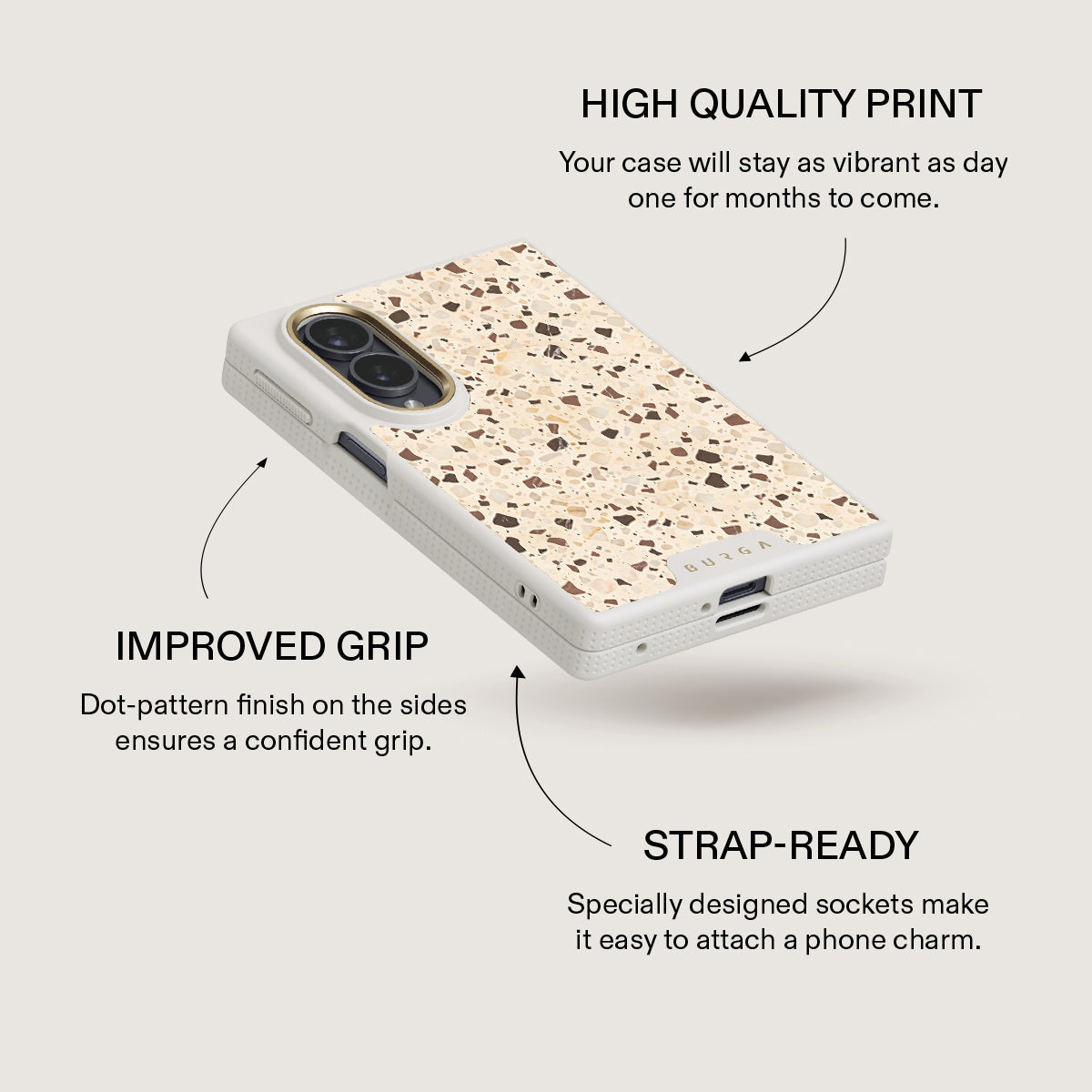Distant Noise - Terazzo Samsung Galaxy Z Fold 8 Case
