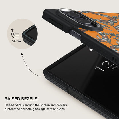 Bitter Apricot - Snake Samsung Galaxy Z Fold 8 Case