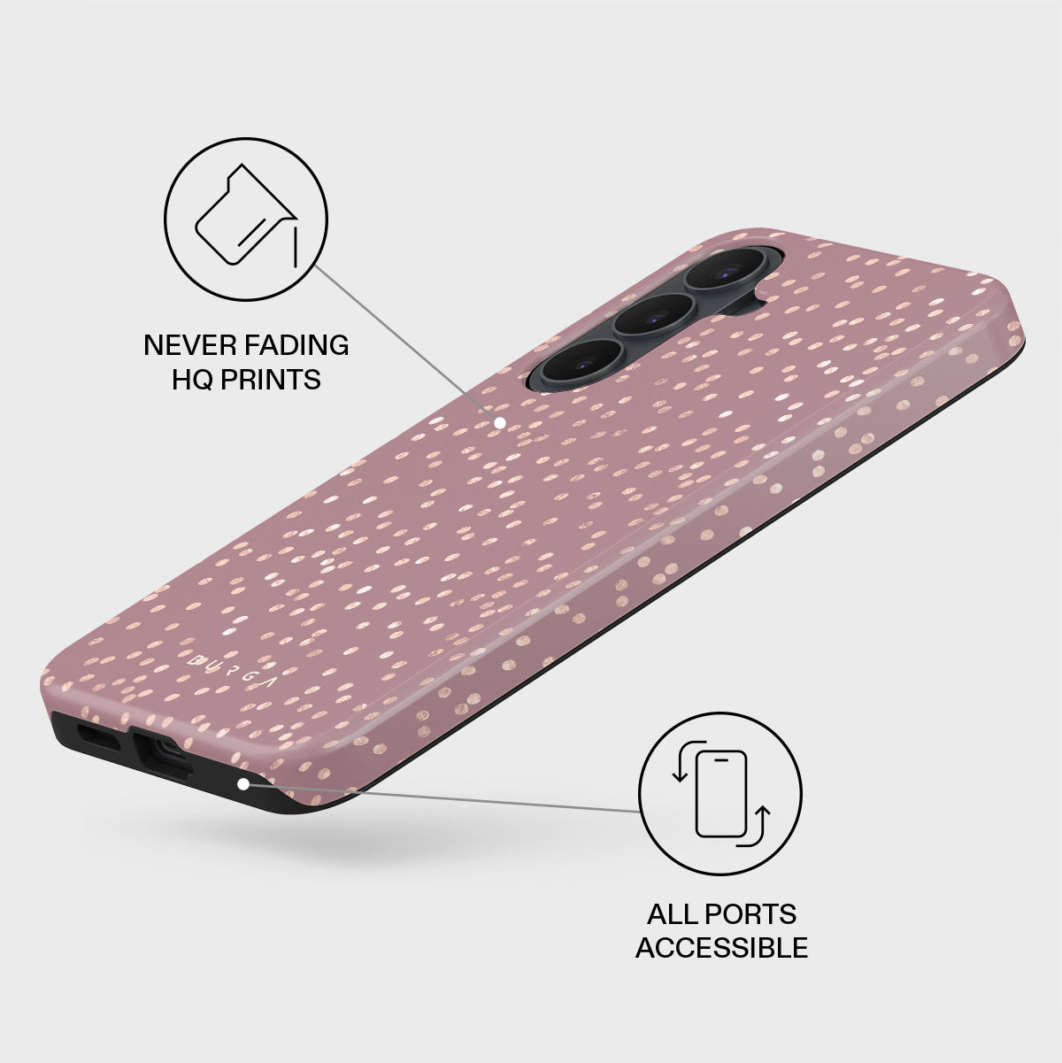 Hot Cocoa - Spotted Samsung Galaxy S26 FE Case