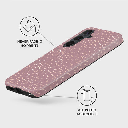 Hot Cocoa - Spotted Samsung Galaxy S26 FE Case