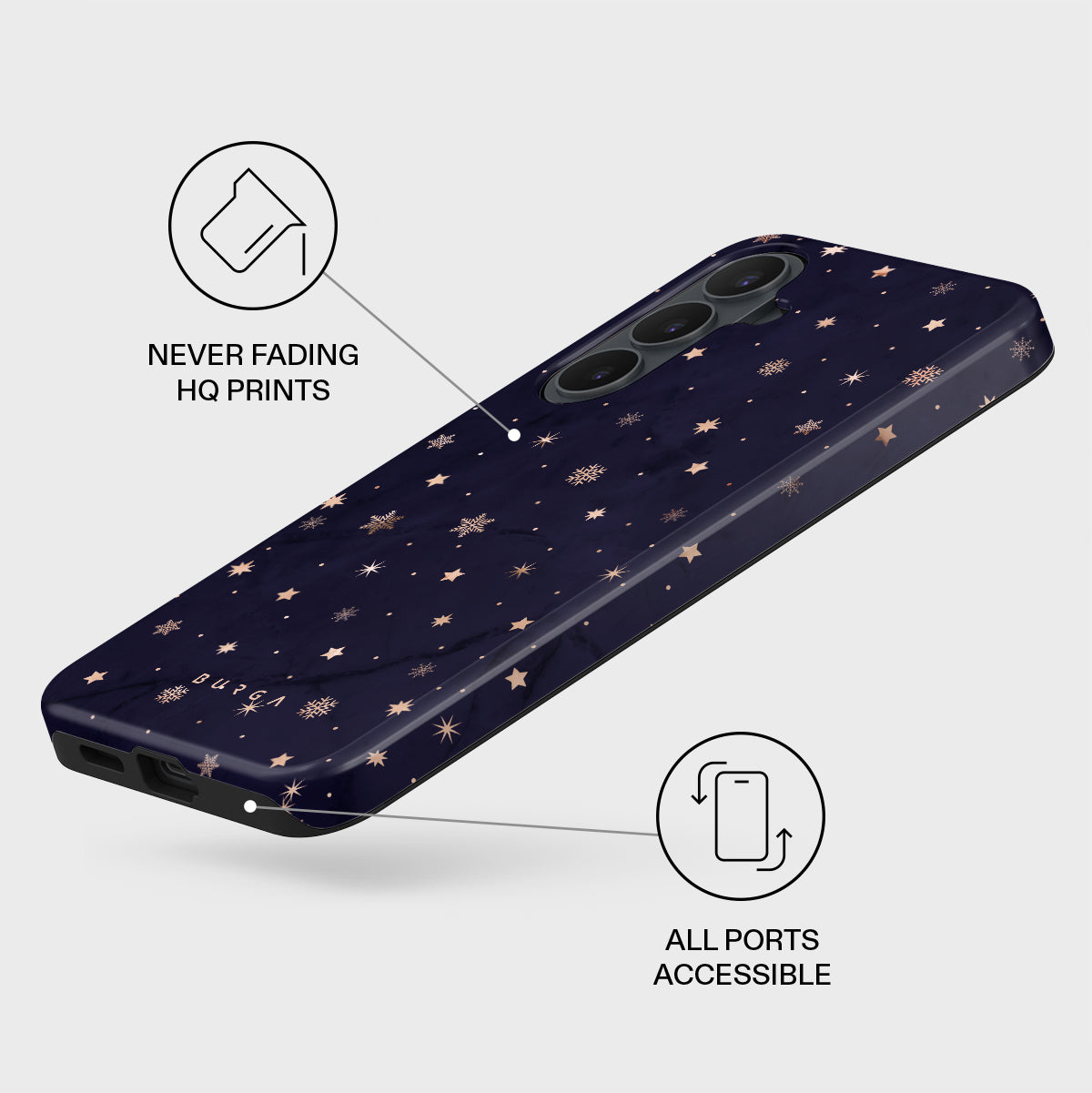 Midnight Kiss - Star Samsung Galaxy S26 FE Case