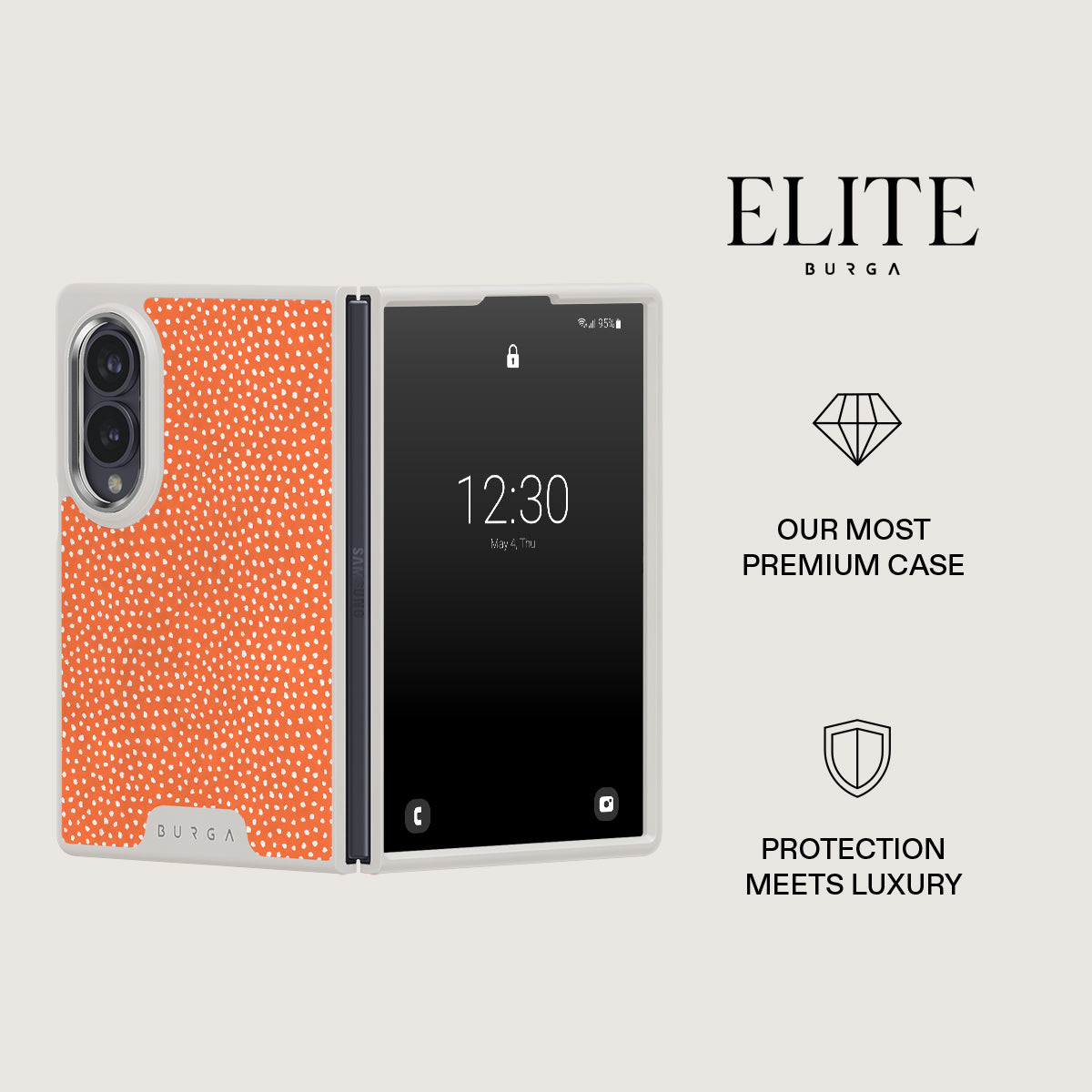 Vintage Edition - Spots Samsung Galaxy Z Fold 8 Case