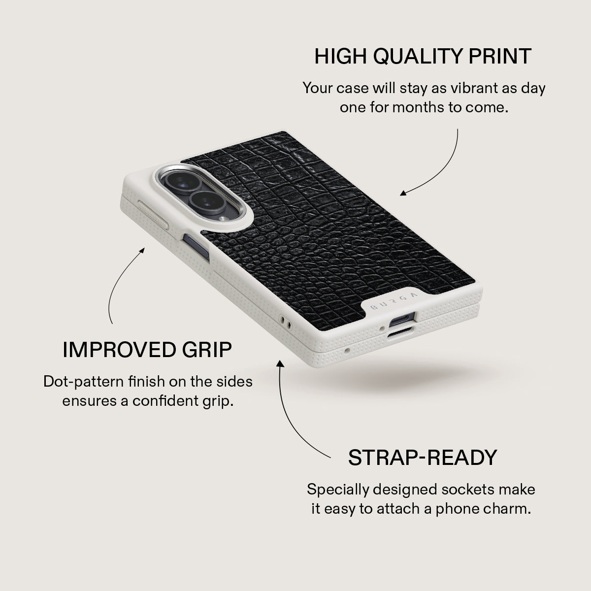 Reaper's Touch - Snakeskin Samsung Galaxy Z Fold 8 Case
