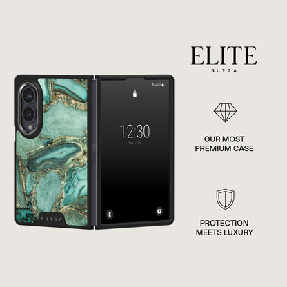 Ubud Jungle - Turquoise Samsung Galaxy Z Fold 8 Case