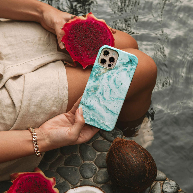 Uluwatu Waves - Teal Xiaomi 17 Ultra Case